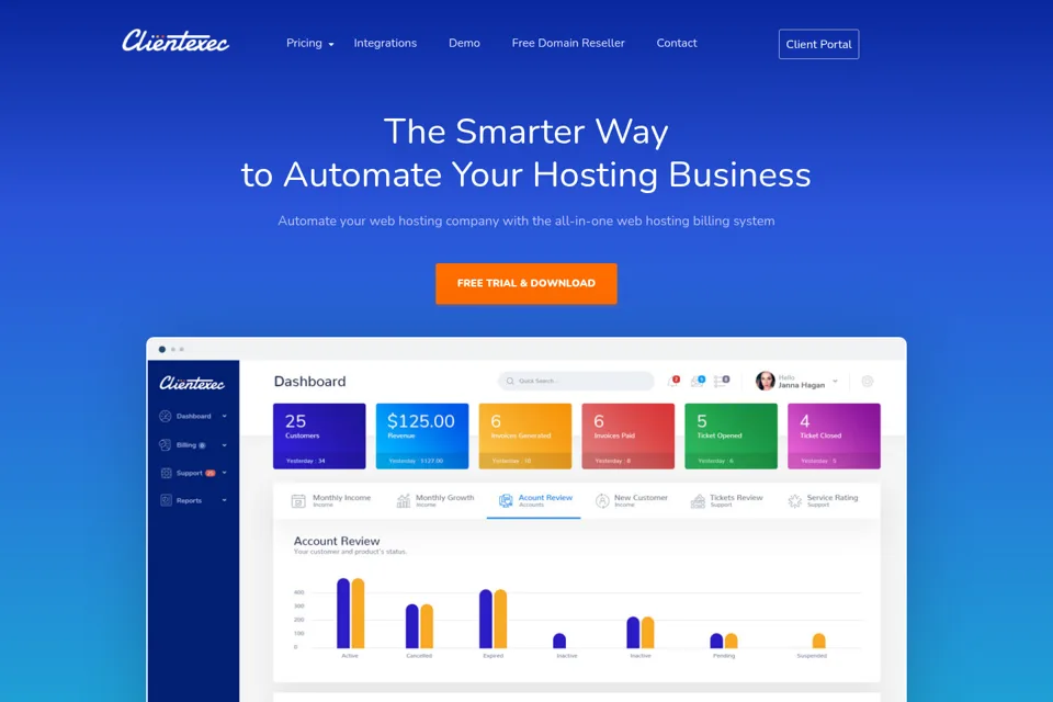 Landing page preview