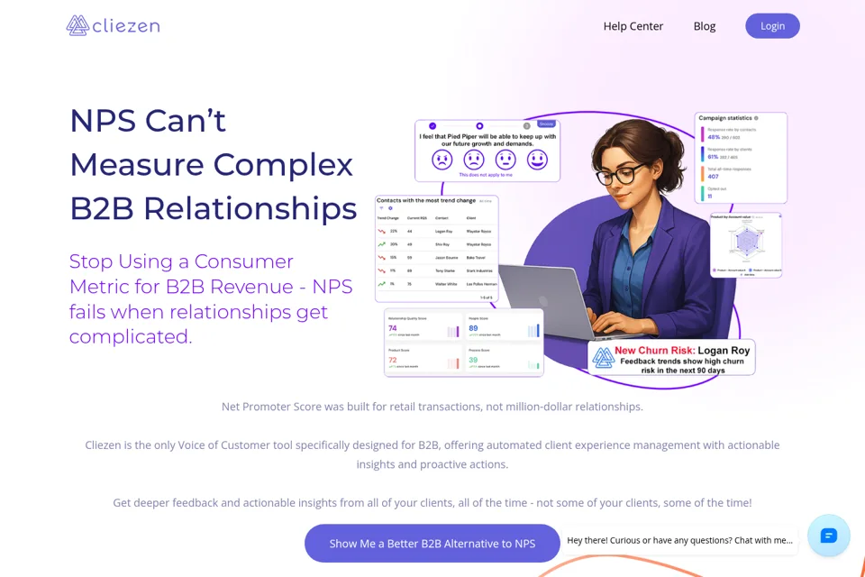 Landing page preview