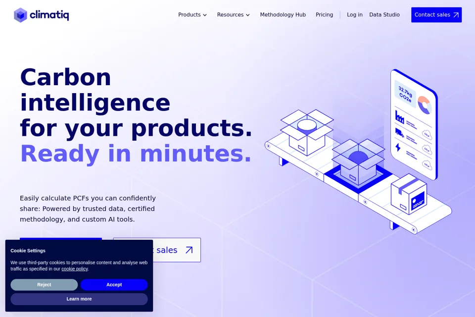 Landing page preview