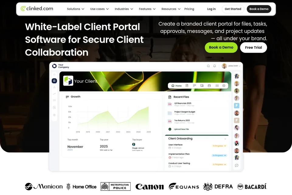 Landing page preview