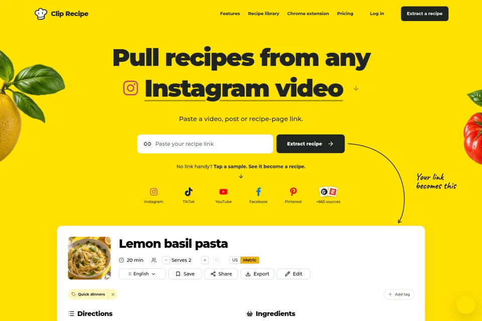 Landing page preview