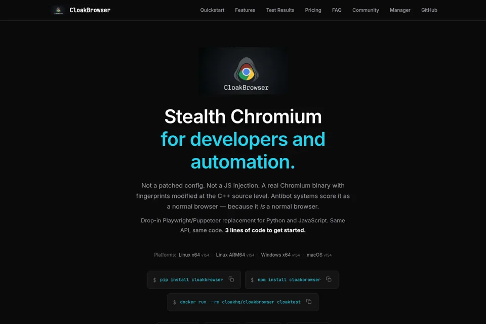 Landing page preview