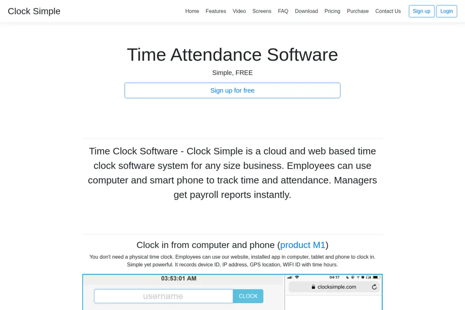 Landing page preview