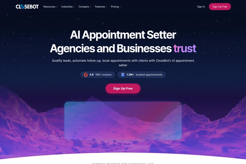 Landing page preview