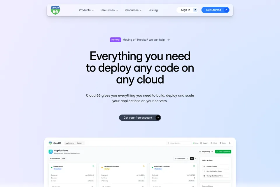 Landing page preview