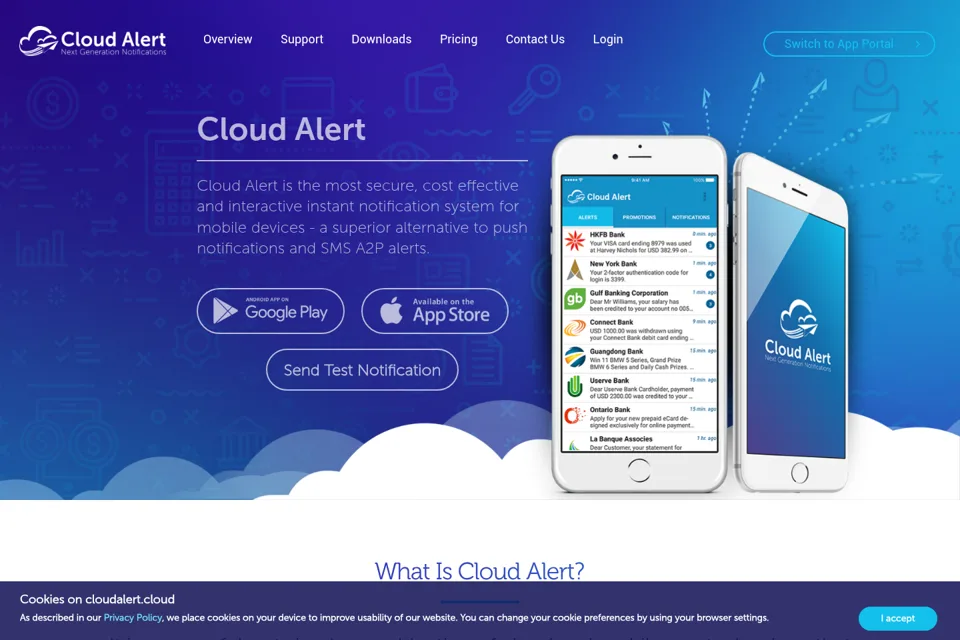 Landing page preview