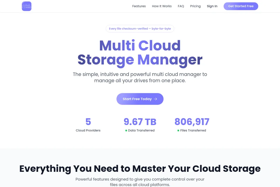 Landing page preview