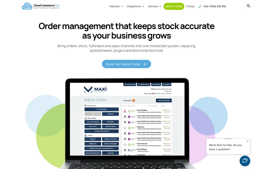 Landing page preview