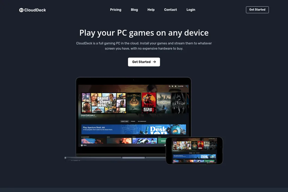 Landing page preview