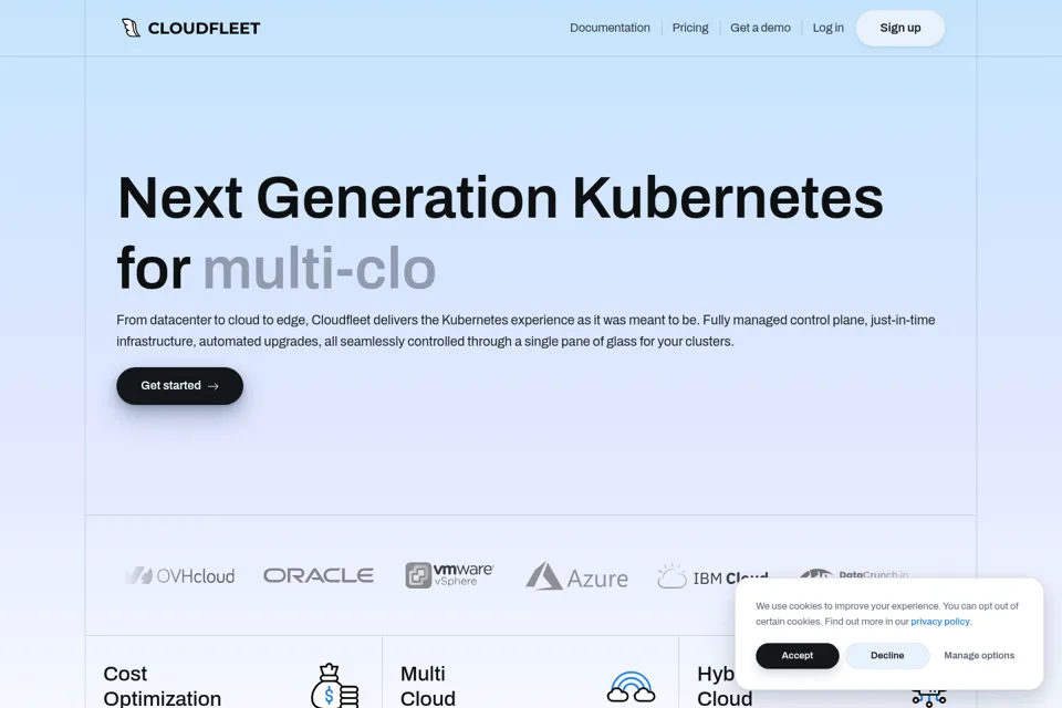 Landing page preview