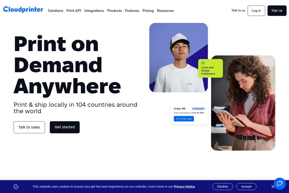 Landing page preview