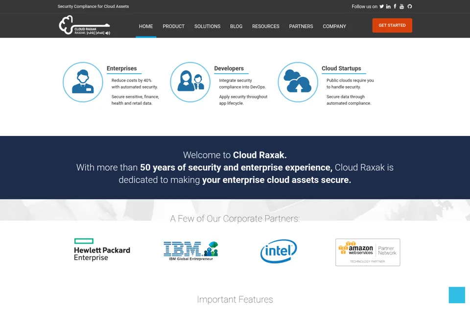 Landing page preview