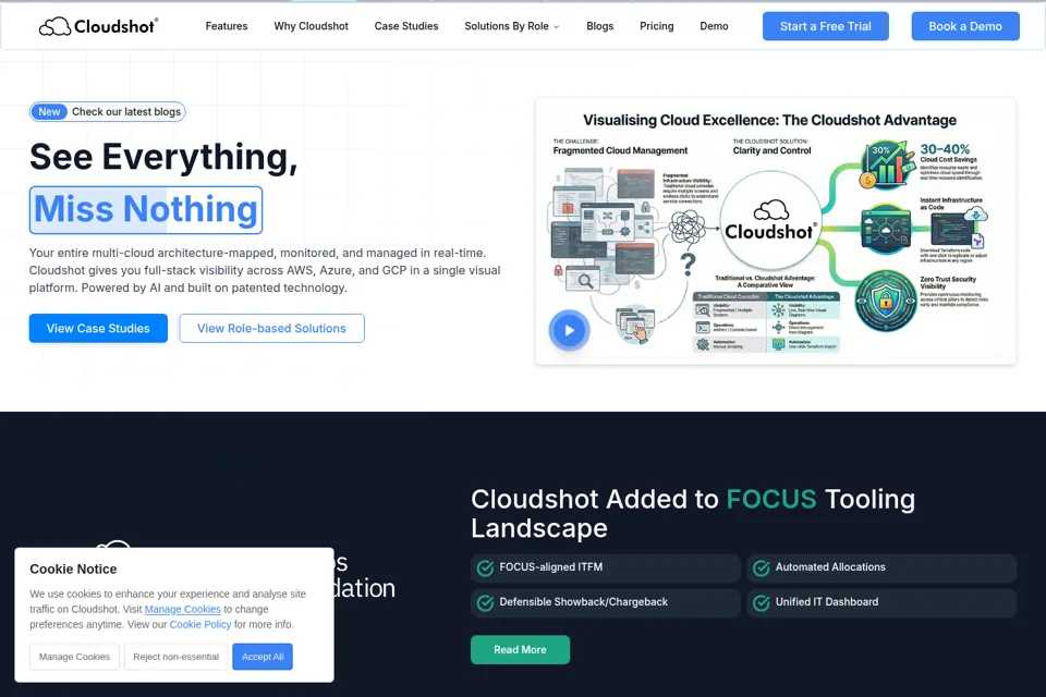 Landing page preview