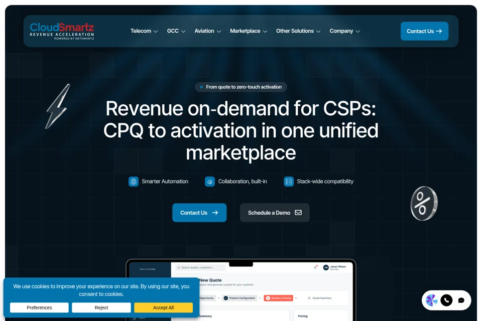 Landing page preview