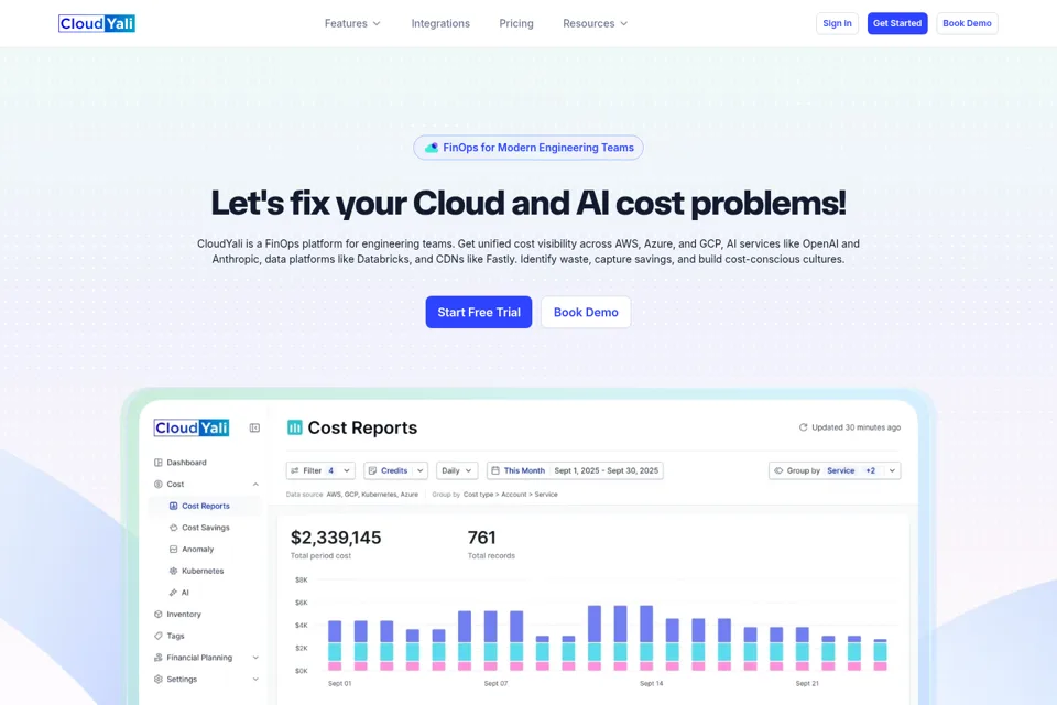 Landing page preview