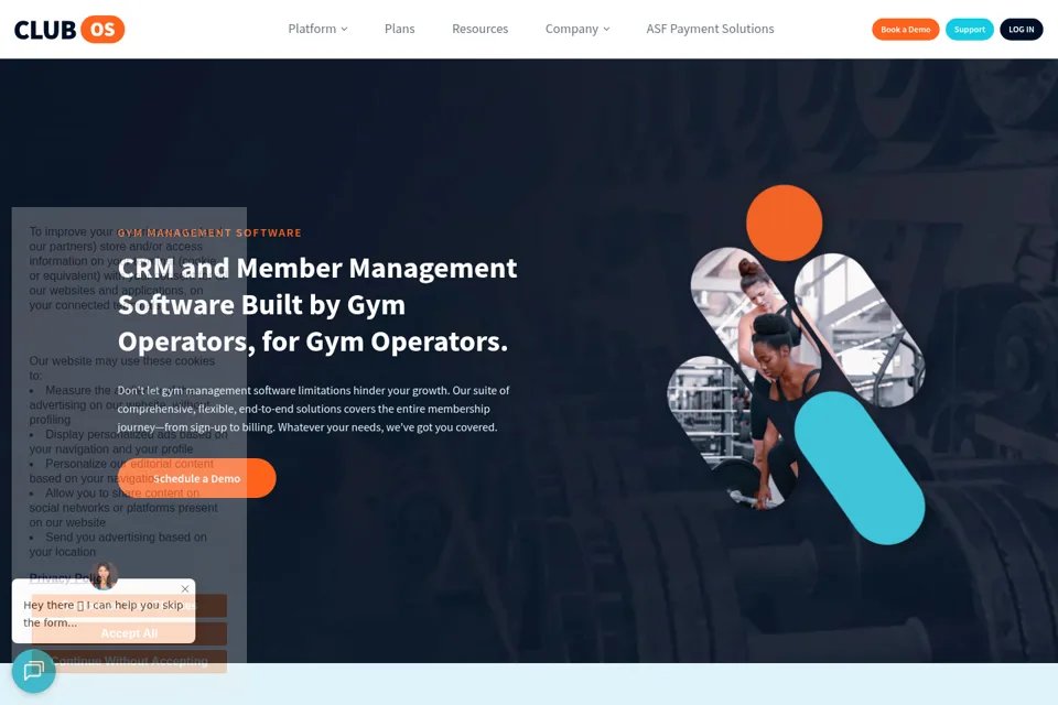 Landing page preview