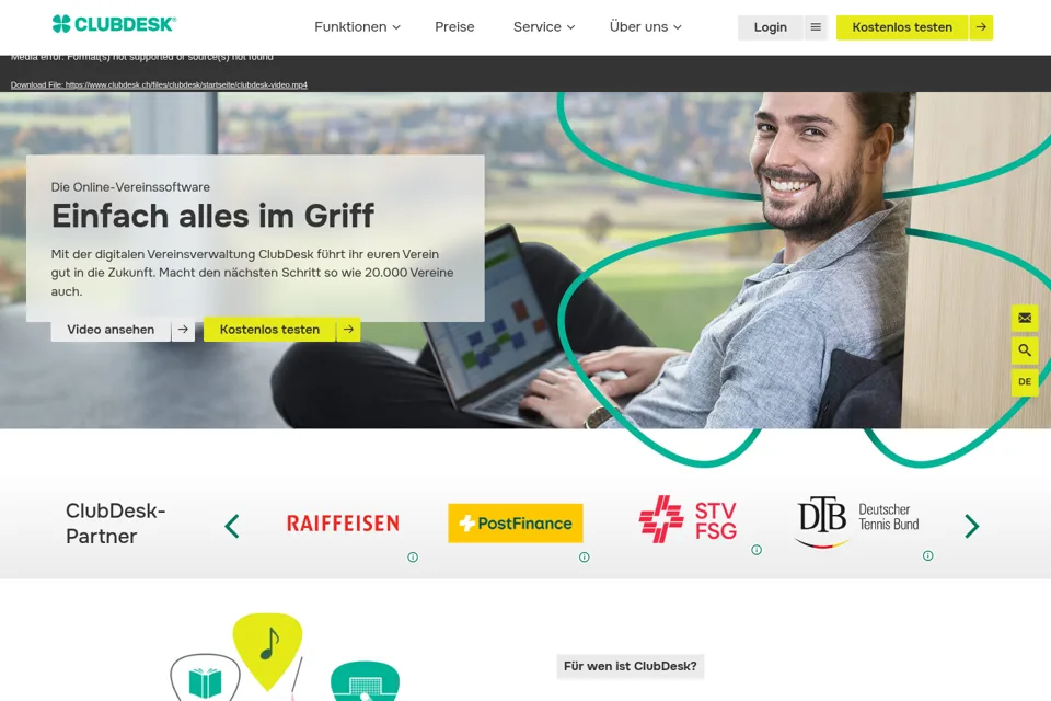 Landing page preview