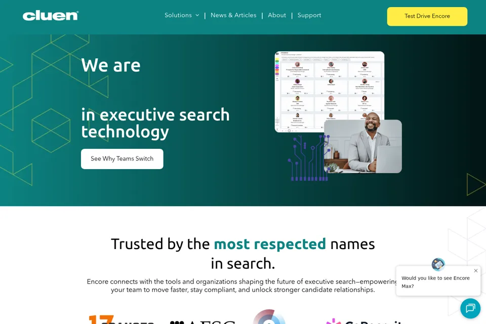 Landing page preview