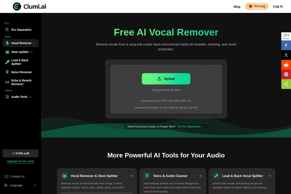 Landing page preview