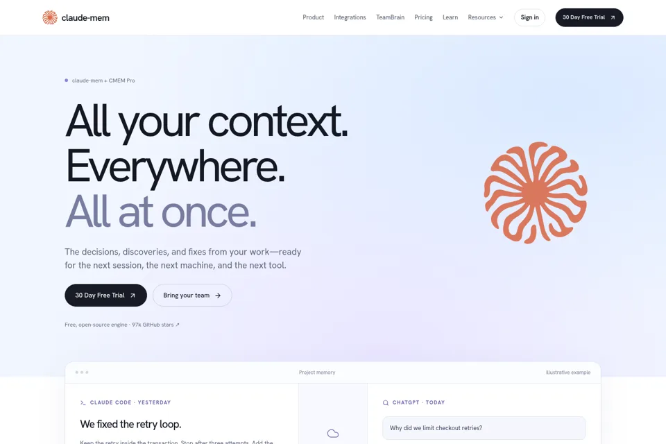 Landing page preview