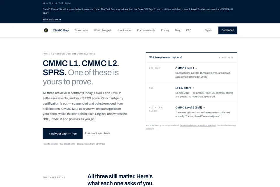 Landing page preview