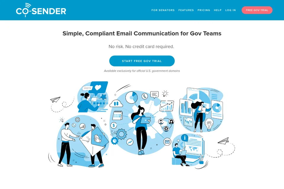 Landing page preview