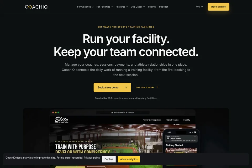 Landing page preview