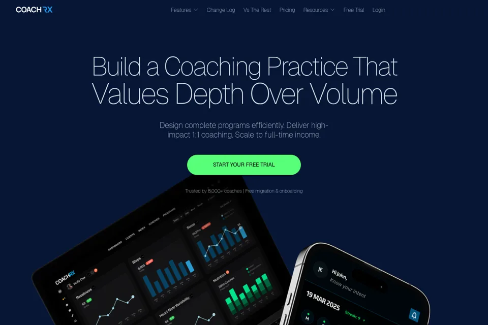 Landing page preview