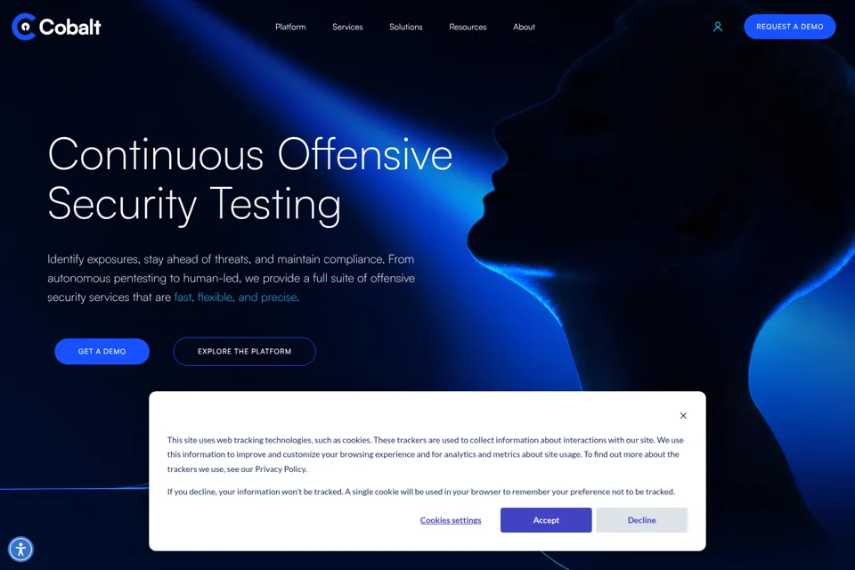 Landing page preview