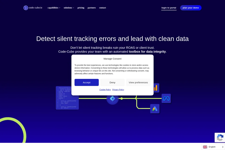Landing page preview