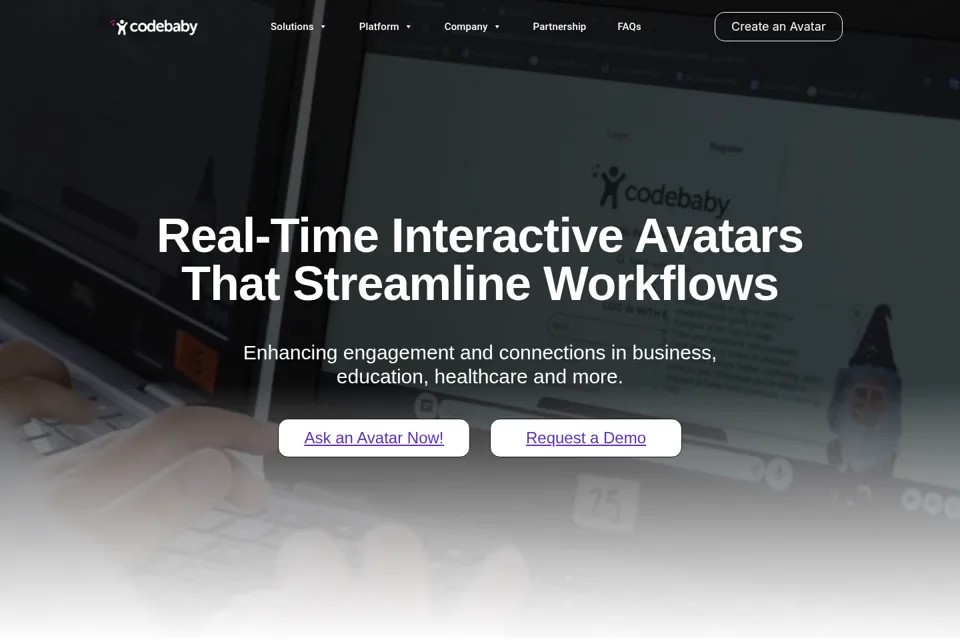 Landing page preview