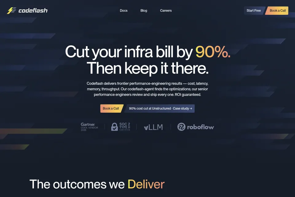 Landing page preview