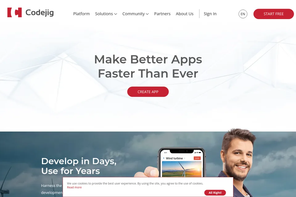 Landing page preview