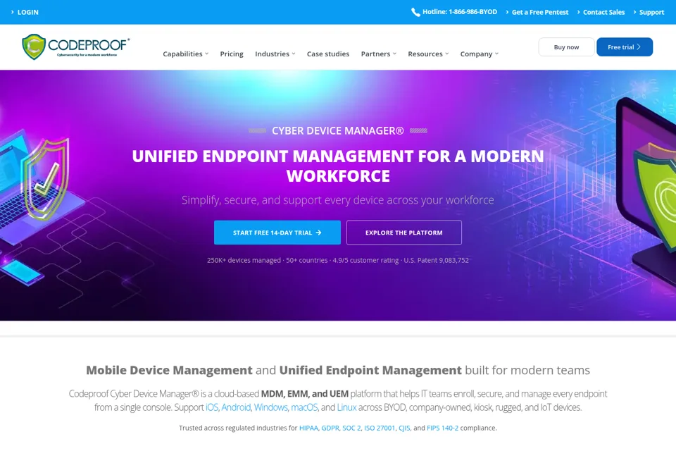 Landing page preview