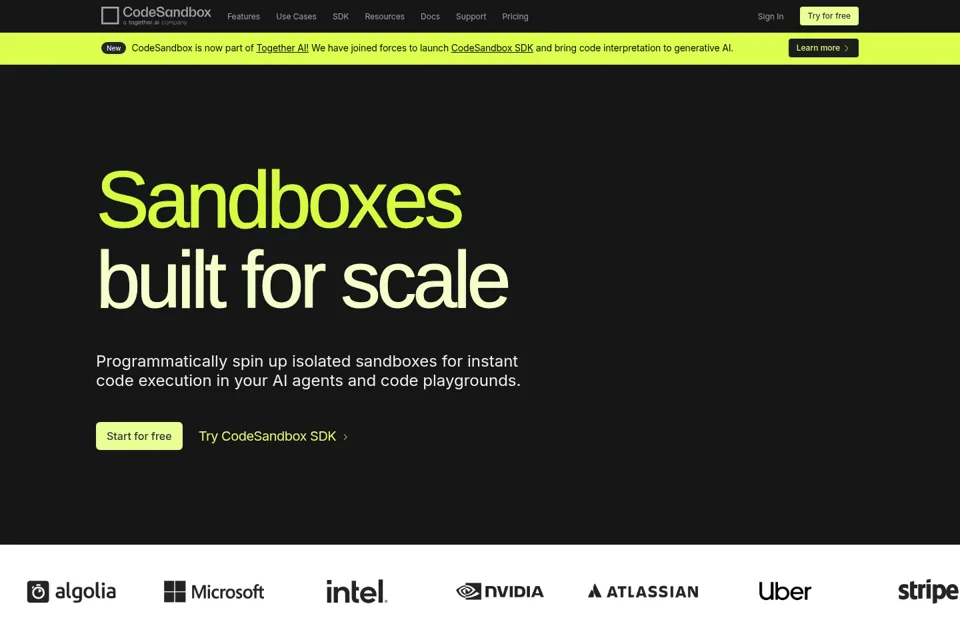 Landing page preview