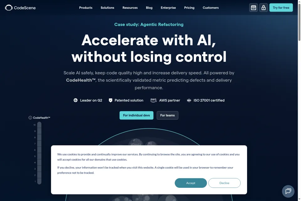Landing page preview