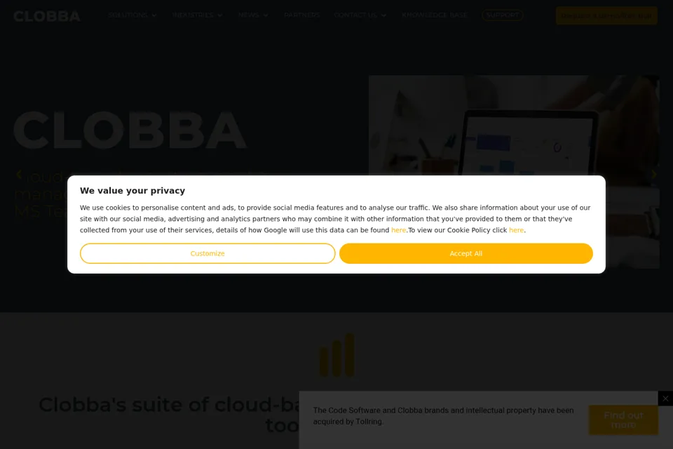 Landing page preview