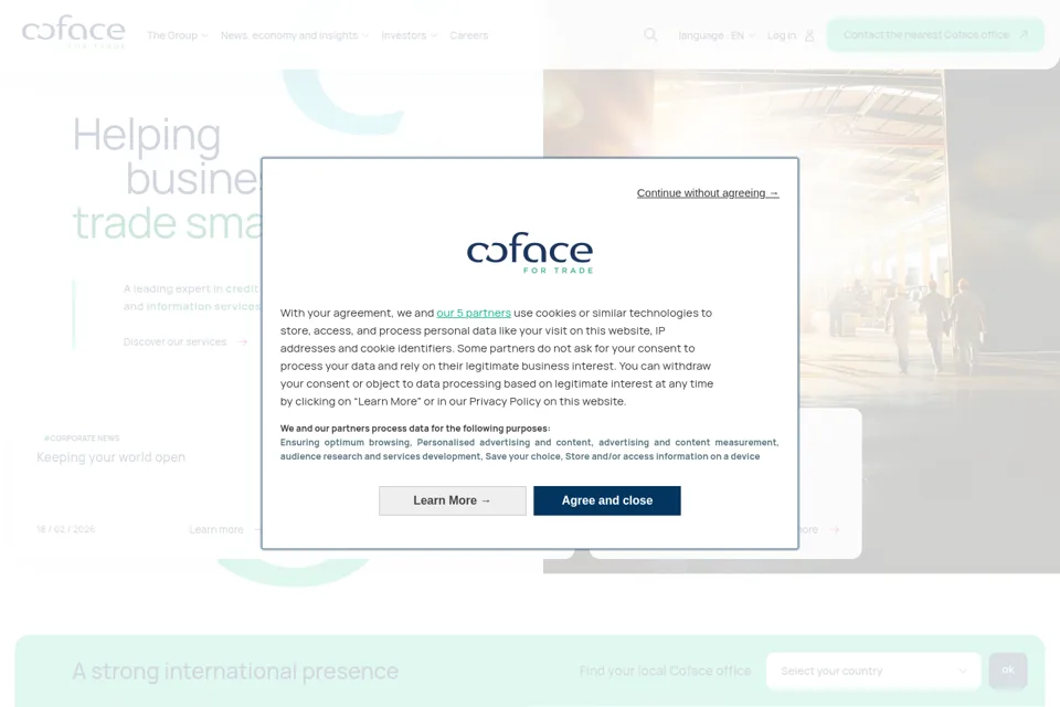 Landing page preview