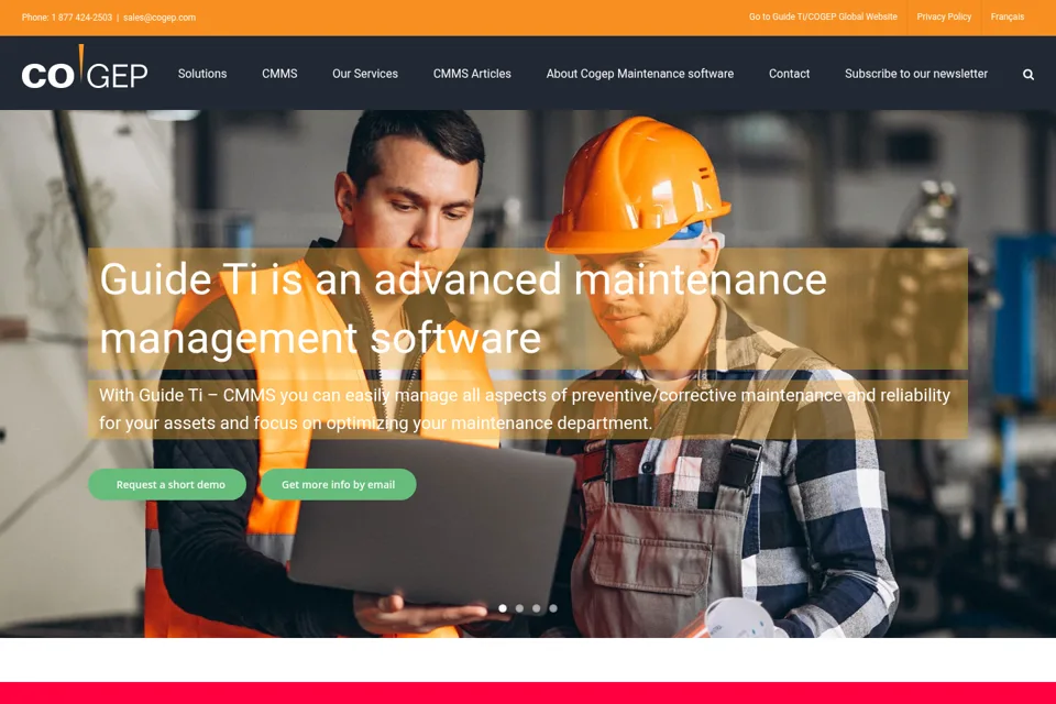 Landing page preview
