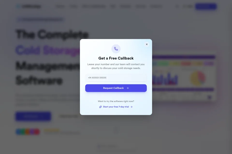 Landing page preview