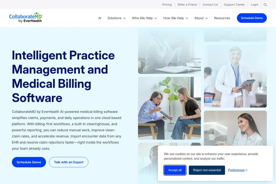 Landing page preview