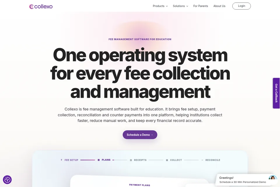 Landing page preview