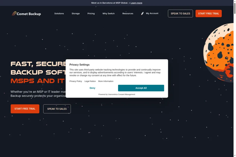 Landing page preview