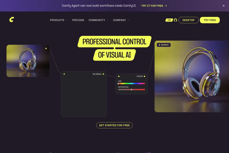 Landing page preview