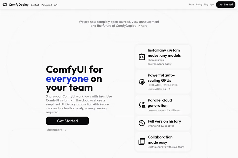Landing page preview