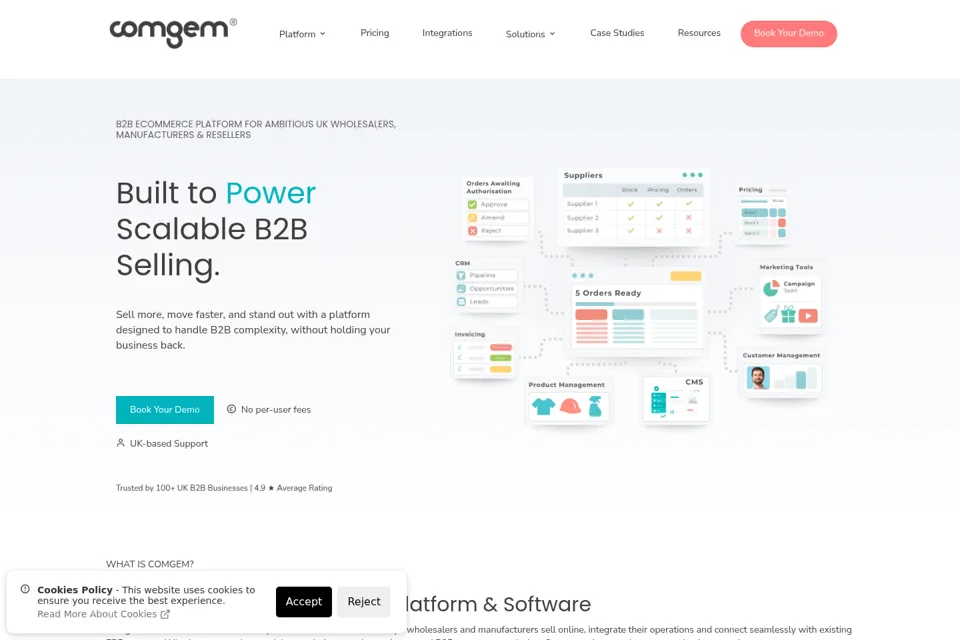 Landing page preview