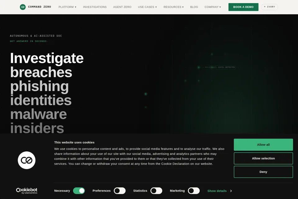 Landing page preview
