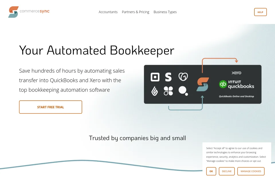 Landing page preview