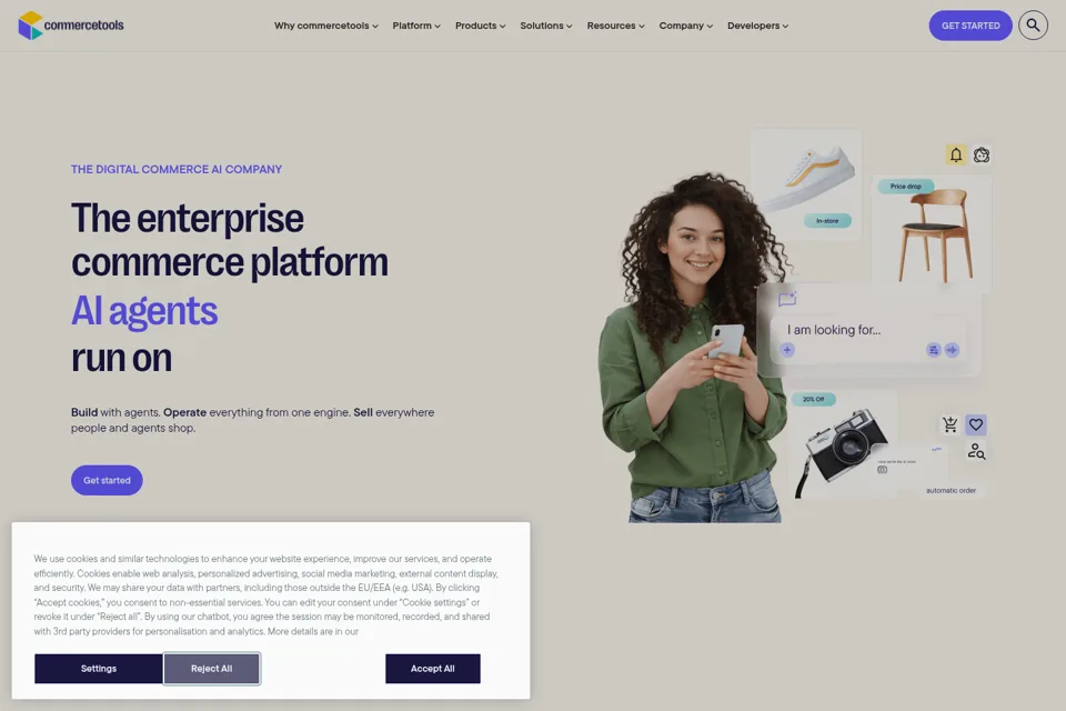 Landing page preview