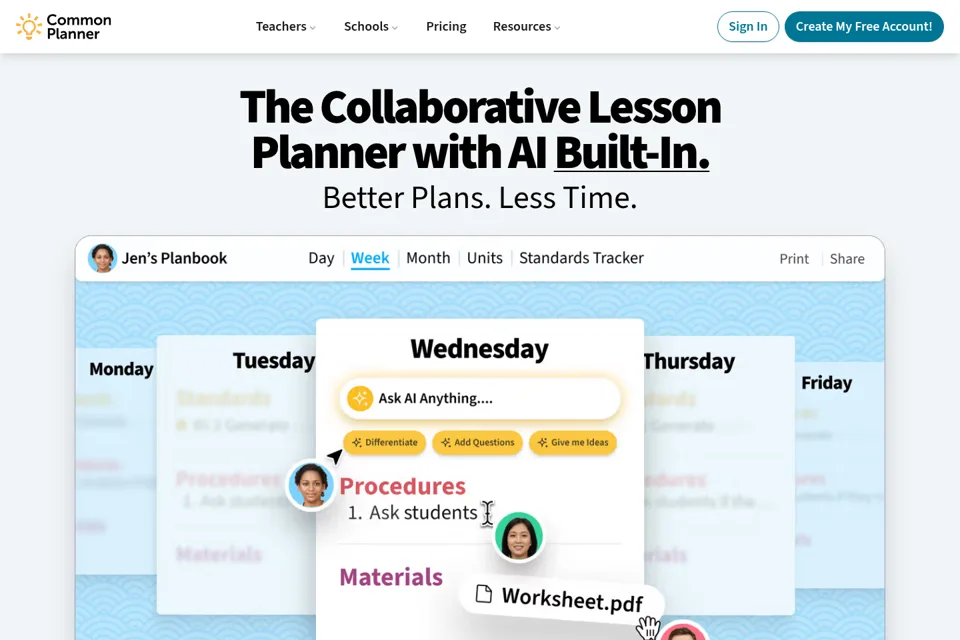 Landing page preview